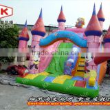 China low price high quality garden inflatables slides cheap inflatable dry slides for child for party use