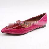 2016 Wholesale Shoes Shoes Wholesale Ballerina Shoes Flat Snake PU Loafer Shoes thumbnail-1