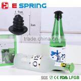 Silicone Screw Shape Food Grade Wine Bottle Stoopers thumbnail-1