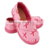 Child shoes PinkTiny Baby Shoes Canvas Casual Shoes For 0-4 Years Old Butterfly Design