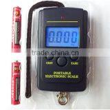 Digital Lcd Display Mini Hook Luggage Scale 40kg thumbnail-3