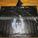2016 Logo Printed Promotional Transparent PE Raincoat Disposable Plastic Raincoat thumbnail-6