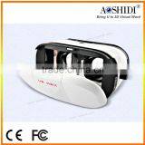 Cheap Adjustable 3D VR ,Plastic Google Cardboard 3D VR BOX 2.0 Virtual Reality Glasses Case Plastic Google Cardboard thumbnail-4