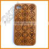 Mobile Bag Cell Phone Cases Pure Natural Real Wood Durable Cell Phone Case thumbnail-6