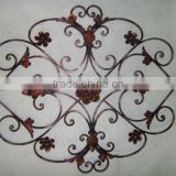 handicrafts home wall decor ornamental scrollwork wrought iron design window grill