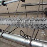 Automatic Chain Link Fence Diamond Mesh Making Machine to Make Wire Mesh Fence China thumbnail-4