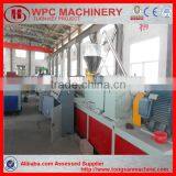 PP PE PVC WPC Skirting Board Production Line/WPC Profile Machine thumbnail-6