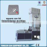 Automatic Square Can Lid Lining and Drying Machine