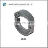 High Quality YB100 Motorcycle Brake Shoe thumbnail-1