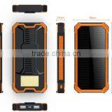 Two Usb Phone Charger 12000mah Solar Bank thumbnail-3