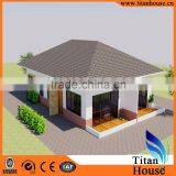 One Level Low Cost Customized Design Steel Prefabricated Bungalow thumbnail-3