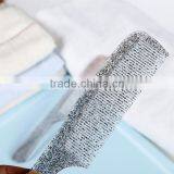 Plastic Morden Long Moon Design Hair Comb With Crystals Point thumbnail-3