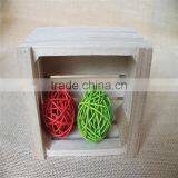 Flower Girl Baskets Handmade Flower Basket Christmas Decorative Flower Basket Wood Flower Basket for Sale thumbnail-6