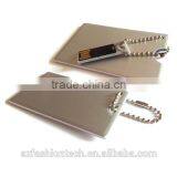 New Design Metal Ultra-thin Credit Card 32gb 64gb Usb Flash Drive thumbnail-6