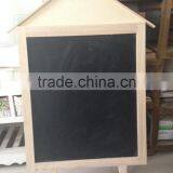 Decorative Chalkboard For Kitchen House Shape Display Cafe Chalkboard Vintage Style Big Size Standing Writing Board 57*80CM thumbnail-1