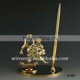 24K Gold Plated Zodiac Figurine Pen Sets for Gifts thumbnail-1