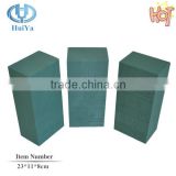 wet flower floral foam green color rectangle brick for fresh and artifical flower arrangement and decoration