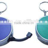 Fashion Design Plastic Pocket LED Flashlight With Key Ring