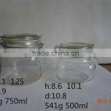 Glass Bottles With Lid thumbnail-1