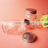 120ml Baby Use Glass Mason Jar for Ejuice With Black Frosted and Tin Lid thumbnail-4