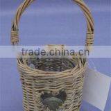 Handmade Decorative Wicker Candle Holder thumbnail-1