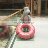 Fiberglass Bear Statue Sculpture With Candy thumbnail-2