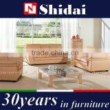 Leather Chesterfield Sofa, Wooden Sofa Furniture, Saudi Arabia Sofa 906 thumbnail-1