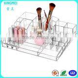 Factory Wholesale Glam Clear Acrylic 10 Hole Lipstick Case Holder thumbnail-5
