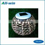 Garden Use Best Quality Woven Solar Powered Sitable Lightening thumbnail-1
