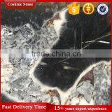 Black White Polished 1.8cm Thickness Cultured Galaxy Blue Marble Slabs thumbnail-6