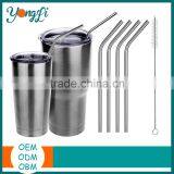 Keep Hot or Cold for Hours Stainless Steel 20oz and 30oz Double Wall Insulated Tumbler thumbnail-1