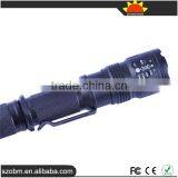 ZY-601A XM-L T6 3-Modes Zoom Adjustable Focus LED Flashlight Torch thumbnail-5