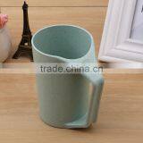 Yiwu Square Top Round Bottom Wheat Straw Coffee Cup thumbnail-6
