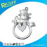 Wholesale Metal Snowman Shape Hanging Ornament thumbnail-5