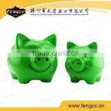 Ceramic Piggy Coin Bank Money Bank thumbnail-1