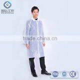 Disposable PP SMS PE Coats PP Microporous Lab Coat thumbnail-1