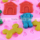 Silicone Cake Mold Chocolate Mold DIY Baking Tools Baking Mold - Pet Dog 1688 Agent thumbnail-3