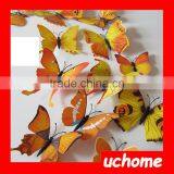 UCHOME 3D Butterfly Wall Sticker Decal Home Decor Room Decoration Art Wall Home Sticker thumbnail-4