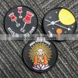 2016 China High Quality Fancy Custom Cheap Woven Patch With Iron on Backing thumbnail-6