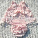 High Quality Baby Girl 2pcs Set,100%cotton 2pcs Lace Set for Infant Girls thumbnail-6