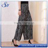 Grey Stripes Leggings Women's Loose Pants Hot Selling Fashion Style thumbnail-4