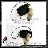 CX-R-43 Hot Sale Good Quality Fashion Fox Fur Tail Key Chain thumbnail-2