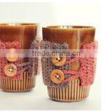 2015 Hand Knit Sock Coffee Cup Cozy thumbnail-4