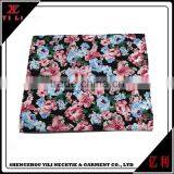 Gift Woven Cotton Printed Mini Flower Christmas Handkerchiefs thumbnail-6
