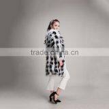 Myfur New Fashion Lady Style Real Raccoon Fur Jacket Overcoat thumbnail-5