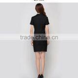 Hotel Lobby Manager Uniform Woman Short Sleeve Hotel's Skirt Suits thumbnail-5