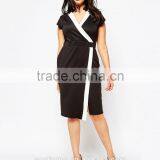 Low MOQ Plus Monochrome Bodycon Dress,top Female Dresses 2015 thumbnail-2