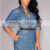 Women Clothing Latest Fashion Dress Design Crochet Lace Causal Sun Dresses thumbnail-2