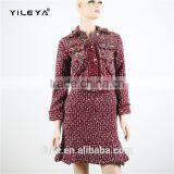 Thick Warm Fabric Used Fashion Jacket Women With Metal Buttons thumbnail-1