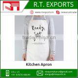 2017 Fashion Cute Design 100% Cotton Cooking Kitchen Apron With Color Option thumbnail-1